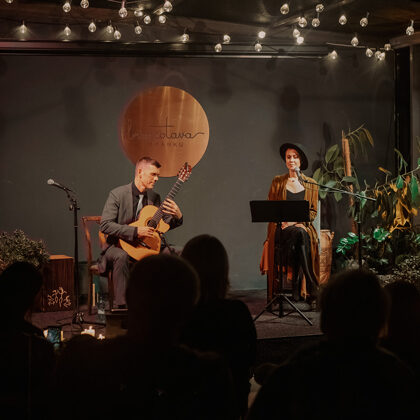 Ziemas koncertsērija - šoreiz Kaspars Zemītis & Rēzija Kalniņa - "Brīdis pēc vakariņām"