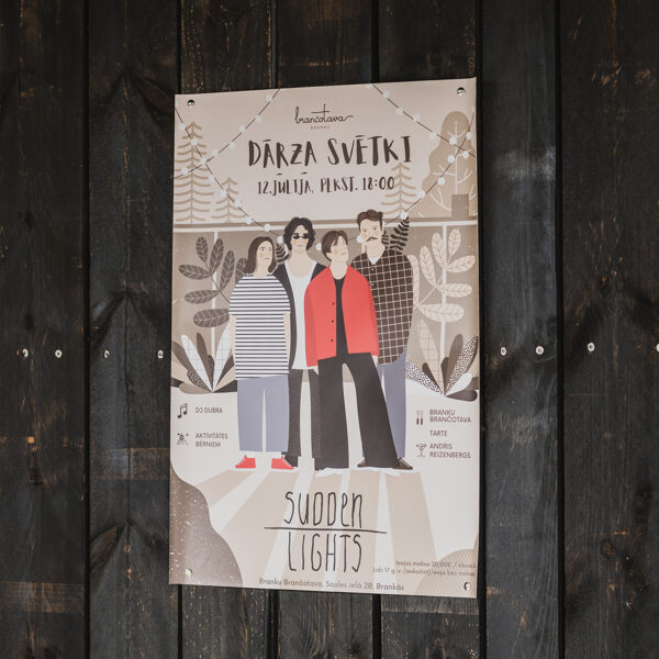 Katru mūsu pasākuma afišu īpaši zīmē māsliniece Liene Vilmane