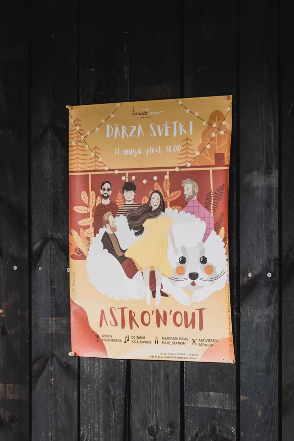 Dārza Svētki ar grupu ASTRO N' OUT